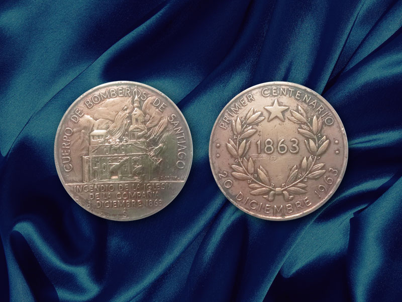 Medalla Conmemorativa Centenario del CB Santiago